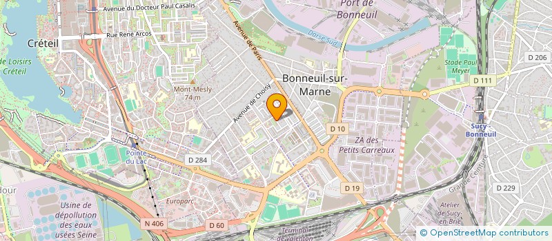 localisation de l'entreprise MONSIEUR JOSE AMARAL DE FREITAS  BONNEUIL-SUR-MARNE