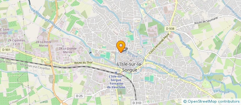 localisation de l'entreprise MONSIEUR JOSE AMAYA SANTIAGO  L'ISLE-SUR-LA-SORGUE