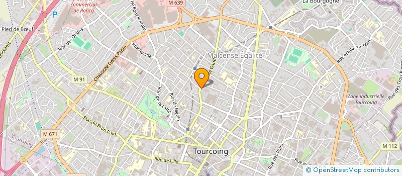 localisation de l'entreprise MONSIEUR JOSE ANTONIO CAETANO MENESES  TOURCOING