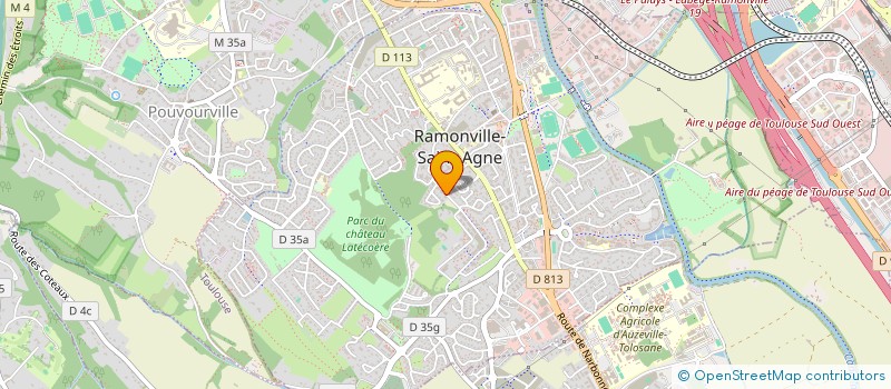 localisation de l'entreprise MONSIEUR JOSE ANTONIO CASTRO MADURGA  RAMONVILLE-SAINT-AGNE