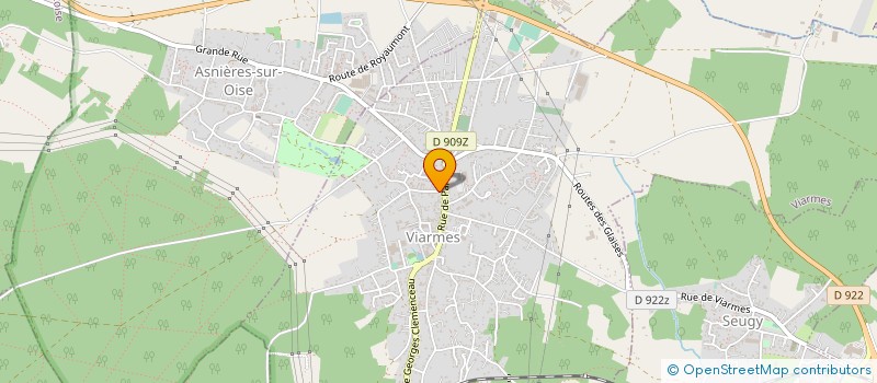 localisation de l'entreprise MONSIEUR JOSE ANTONIO CERQUEIRA MONTEIRO  VIARMES