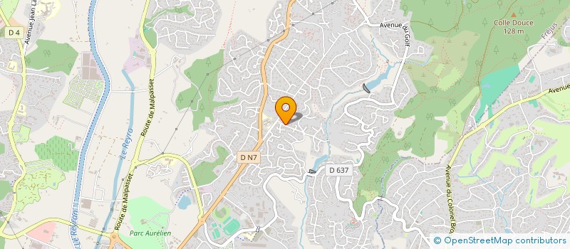 localisation de l'entreprise MONSIEUR JOSE-ANTONIO COMITRE à FREJUS