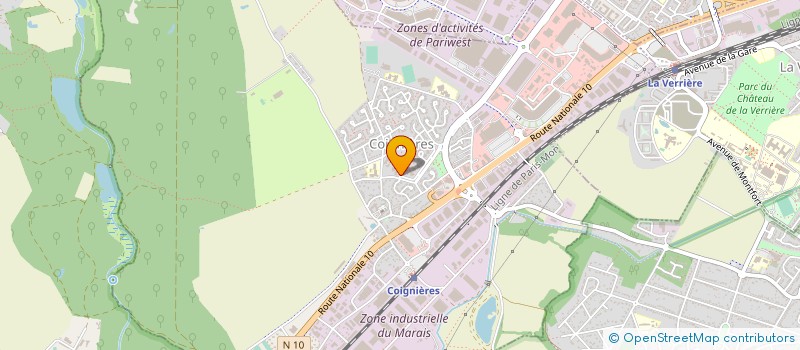 localisation de l'entreprise MONSIEUR JOSE-ANTONIO DEBARROS  COIGNIERES