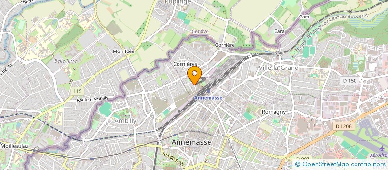 localisation de l'entreprise MONSIEUR JOSE ANTONIO FARIA MARQUES FELISBELA  VILLE-LA-GRAND