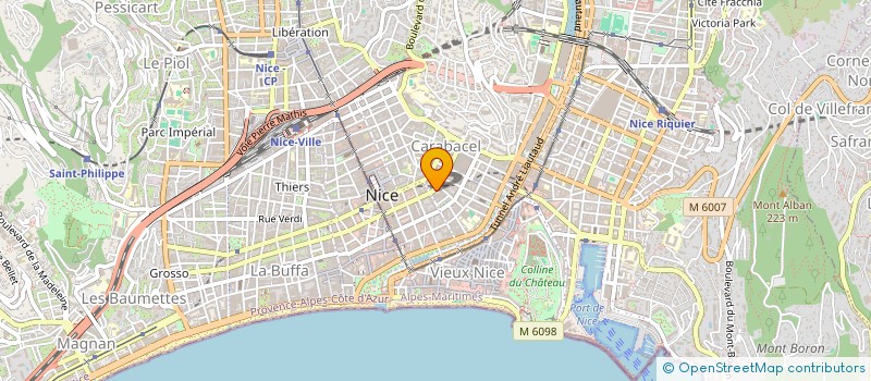 localisation de l'entreprise MONSIEUR JOSE ANTONIO GAMEIRO SOARES à NICE