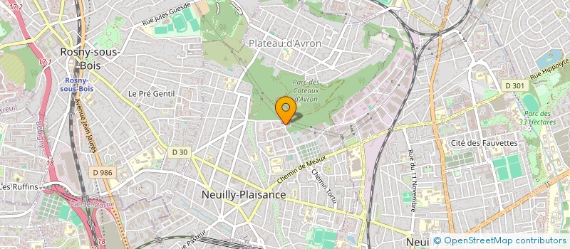 localisation de l'entreprise MONSIEUR JOSE ANTONIO MARTIN à NEUILLY-PLAISANCE