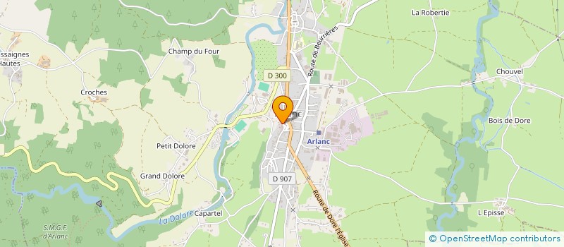 localisation de l'entreprise MONSIEUR JOSE ANTONIO NAVARRO  ARLANC