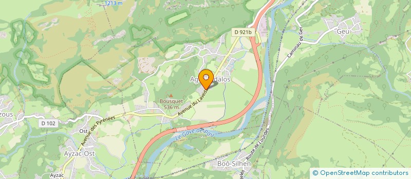 localisation de l'entreprise MONSIEUR JOSE ANTONIO VERGARA SANTANA  AGOS-VIDALOS