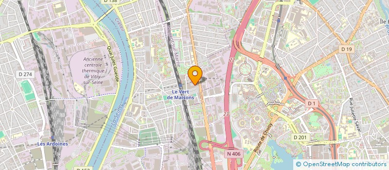 localisation de l'entreprise MONSIEUR JOSE ANTUNES  MAISONS-ALFORT