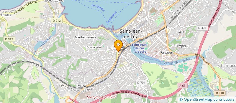 localisation de l'entreprise MONSIEUR JOSE ANTUNES DA COSTA  CIBOURE