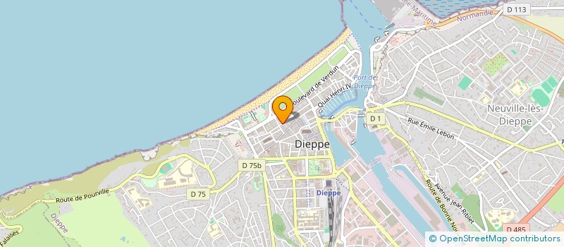 localisation de l'entreprise MONSIEUR JOSE ANTUNES LOPES à DIEPPE