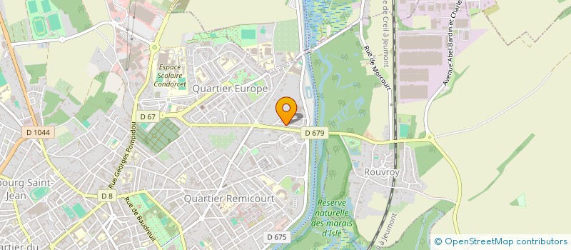 localisation de l'entreprise MONSIEUR JOSE APETE  SAINT-QUENTIN