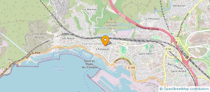 localisation de l'entreprise MONSIEUR JOSE ARANDA MORENO à MARSEILLE