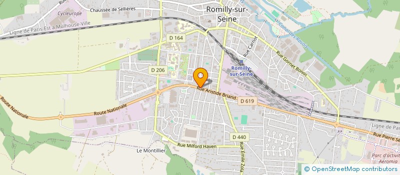 localisation de l'entreprise MONSIEUR JOSE ARISMENDY MORALES AQUINO  ROMILLY-SUR-SEINE