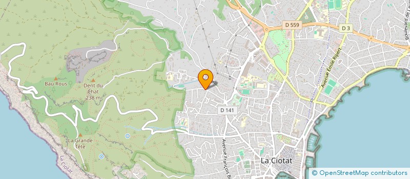 localisation de l'entreprise MONSIEUR JOSE ARMANDO ANRANGO ARELLANO  LA CIOTAT