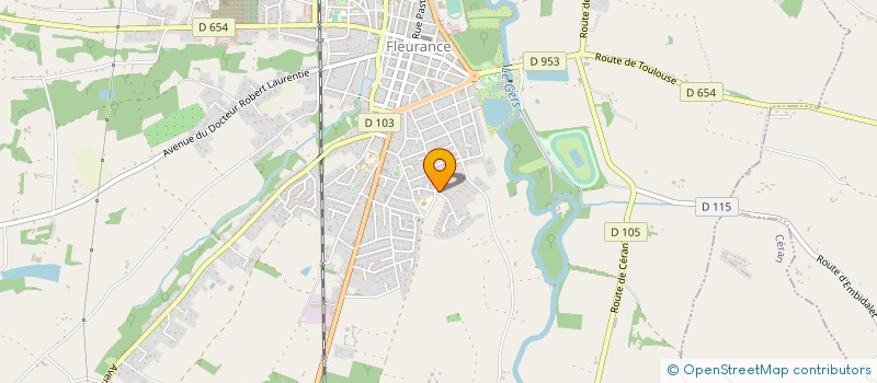 localisation de l'entreprise MONSIEUR JOSE ARRANZ  FLEURANCE