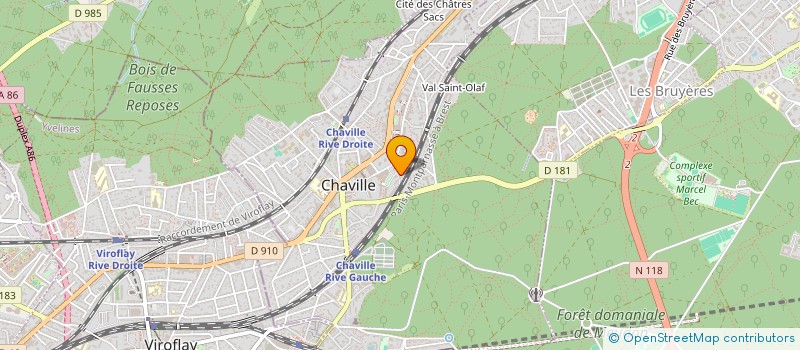 localisation de l'entreprise MONSIEUR JOSE ARTUR à CHAVILLE