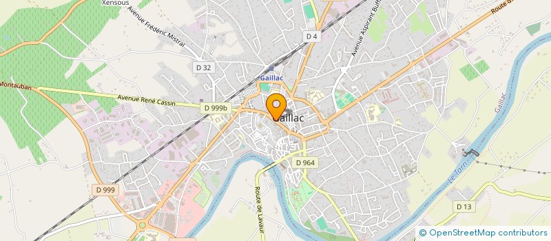 localisation de l'entreprise MONSIEUR JOSE AZZOLIN à GAILLAC