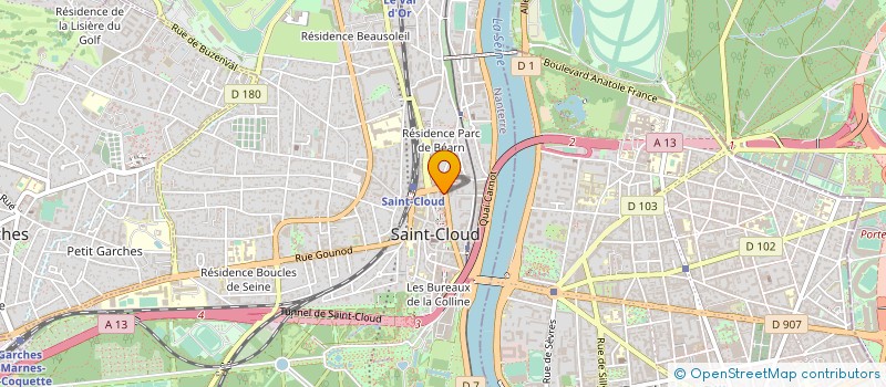 localisation de l'entreprise MONSIEUR JOSE BAJANA ZAMBRANO à SAINT-CLOUD