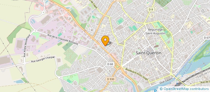 localisation de l'entreprise MONSIEUR JOSE BALSINHA à SAINT-QUENTIN