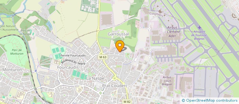 localisation de l'entreprise MONSIEUR JOSE BALTAZAR à COLOMIERS