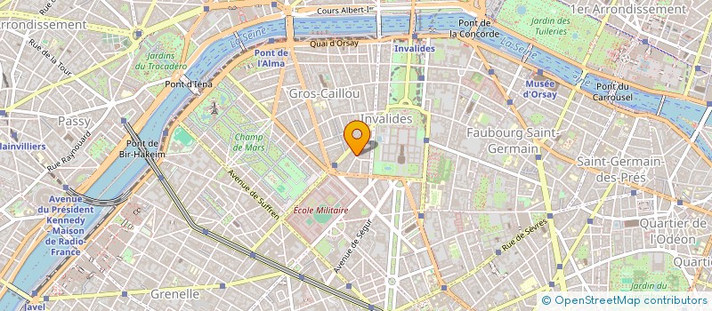 localisation de l'entreprise MONSIEUR JOSE BARCELON GODFREY  PARIS