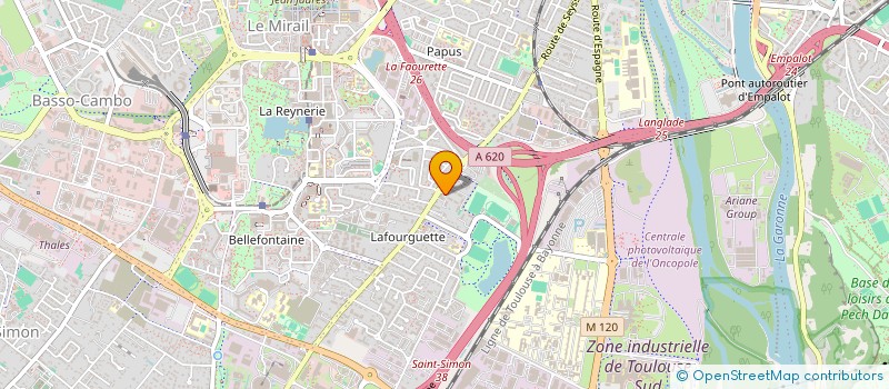 localisation de l'entreprise MONSIEUR JOSE BARREIRA à TOULOUSE