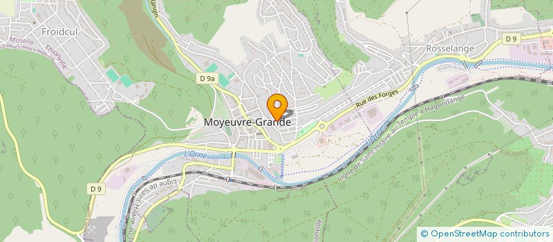 localisation de l'entreprise MONSIEUR JOSE BARRERA  MOYEUVRE-GRANDE