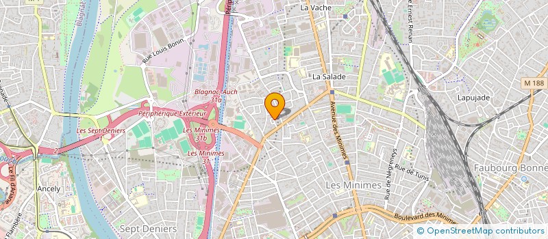 localisation de l'entreprise MONSIEUR JOSE BARRES DE AZA à TOULOUSE