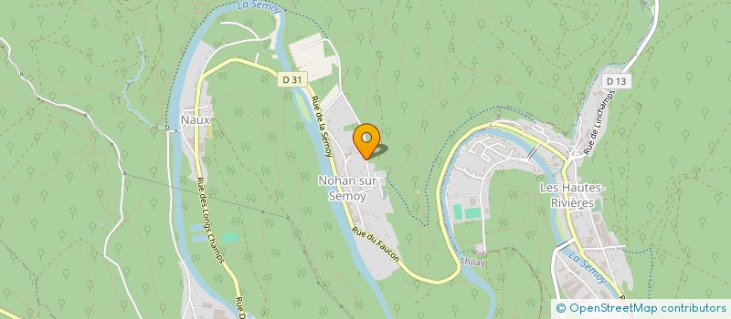 localisation de l'entreprise MONSIEUR JOSE BARROS DA SILVA  THILAY