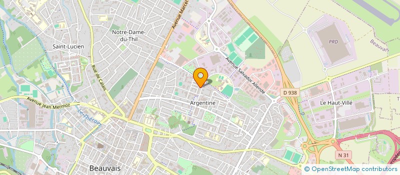 localisation de l'entreprise MONSIEUR JOSE BARROSO  BEAUVAIS