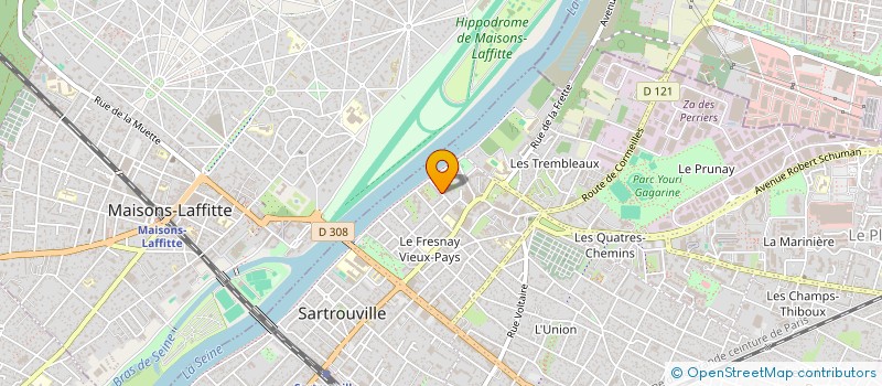 localisation de l'entreprise MONSIEUR JOSE BARTOLO MARREIRO à SARTROUVILLE