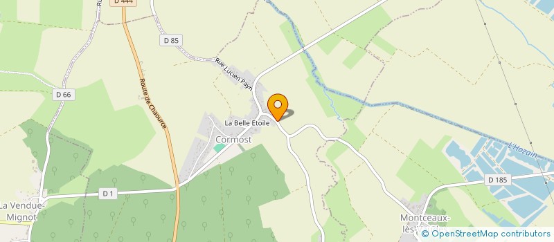 localisation de l'entreprise MONSIEUR JOSE BATILLET  CORMOST