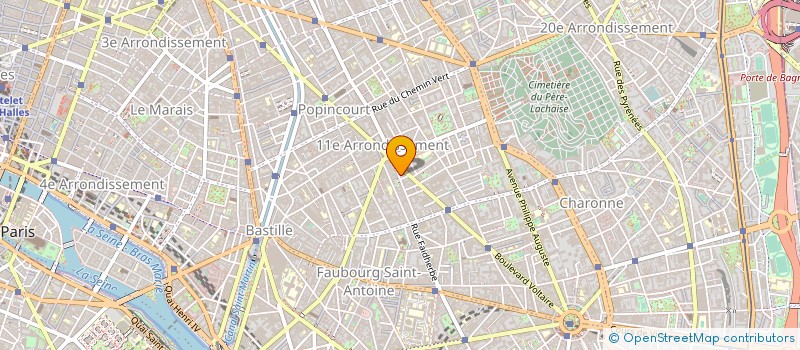 localisation de l'entreprise MONSIEUR JOSE BELMONTE à PARIS