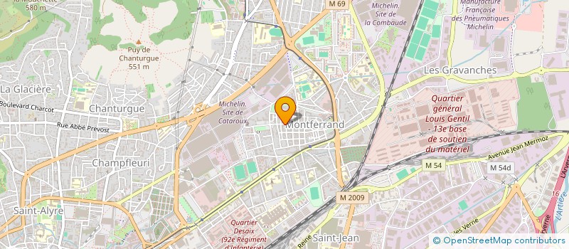 localisation de l'entreprise MONSIEUR JOSE BENAVENTE  CLERMONT-FERRAND