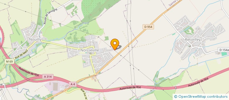 localisation de l'entreprise MONSIEUR JOSE BENITO RODRIGUEZ GARCIA  NOISSEVILLE