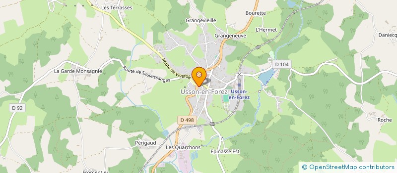 localisation de l'entreprise MONSIEUR JOSE BERGAMIN à USSON-EN-FOREZ