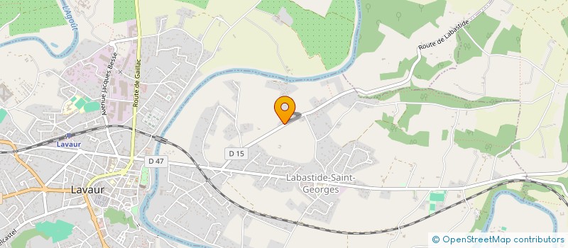 localisation de l'entreprise MONSIEUR JOSE BERNARDOS SANZ  LABASTIDE-SAINT-GEORGES