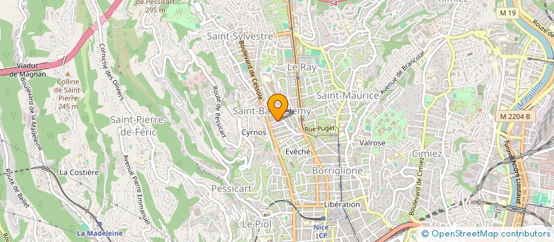 localisation de l'entreprise MONSIEUR JOSE BILLET à NICE