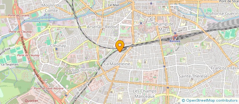 localisation de l'entreprise MONSIEUR JOSE BILLON  RENNES