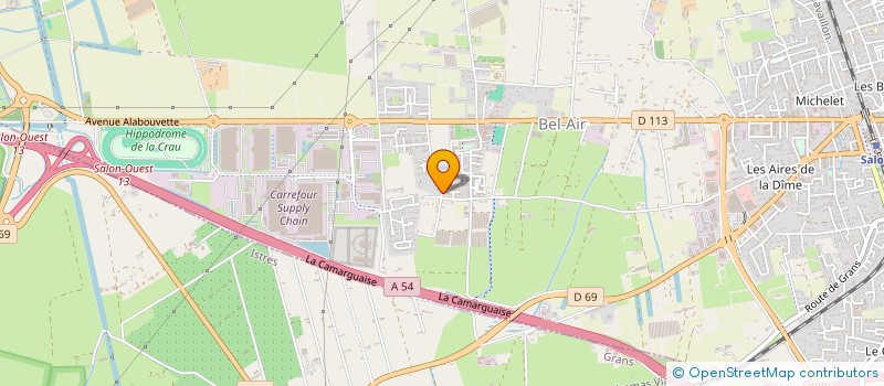 localisation de l'entreprise MONSIEUR JOSE BOILLY  SALON-DE-PROVENCE