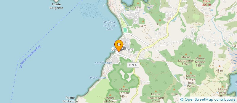 localisation de l'entreprise MONSIEUR JOSE BOIRE  SAINTE-ANNE