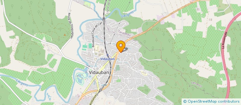 localisation de l'entreprise MONSIEUR JOSE BOUANANI  VIDAUBAN