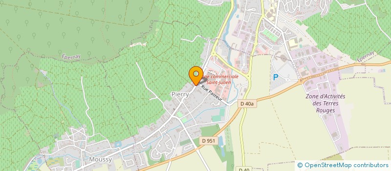 localisation de l'entreprise MONSIEUR JOSE BOUCHE  PIERRY