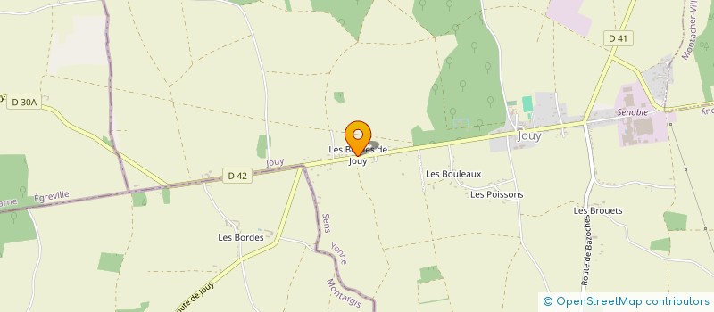 localisation de l'entreprise MONSIEUR JOSE BOUFFETY à JOUY