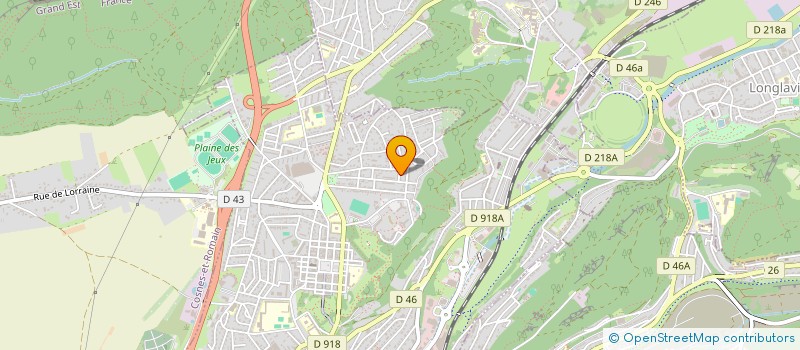 localisation de l'entreprise MONSIEUR JOSE BRIGNOLI à LONGWY