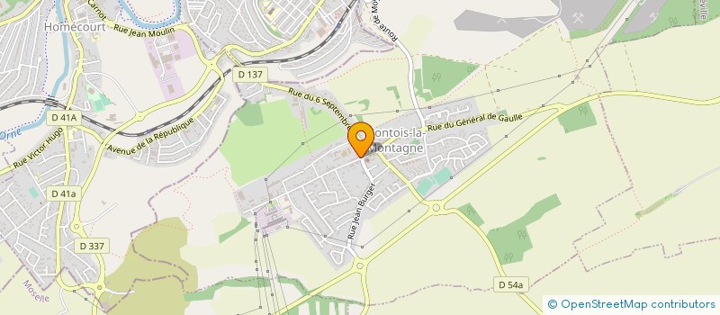 localisation de l'entreprise MONSIEUR JOSE BRIOTET à RONCOURT