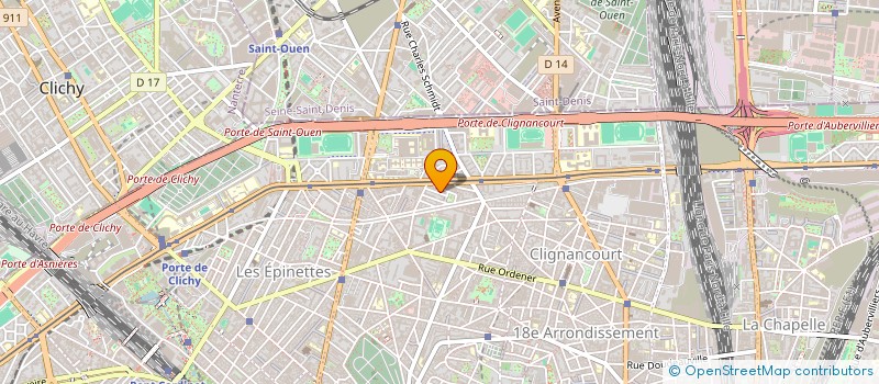 localisation de l'entreprise MONSIEUR JOSE BRITO DA COSTA  PARIS