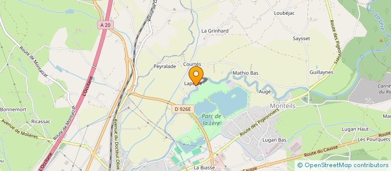 localisation de l'entreprise MONSIEUR JOSE CABANES  SAINT-CIRQ