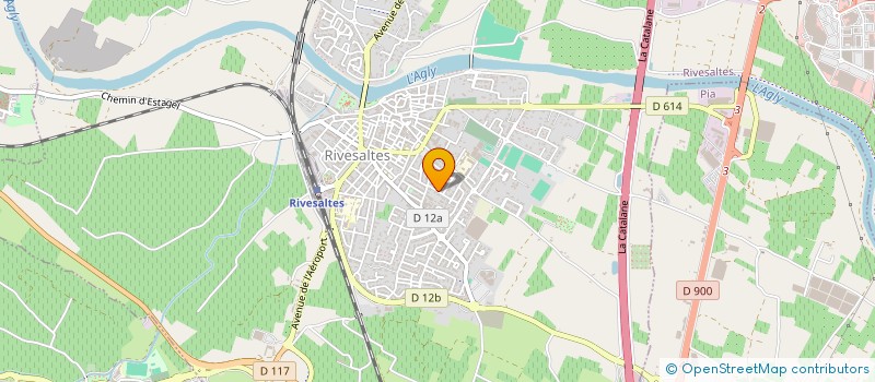 localisation de l'entreprise MONSIEUR JOSE CABARIBERE  RIVESALTES